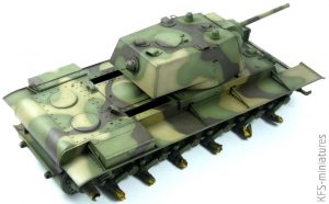 1/35 KV-1 Model 1941 Early - Tamiya - budowa cz.2