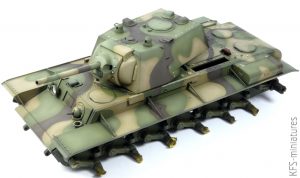 1/35 KV-1 Model 1941 Early - Tamiya - budowa cz.2