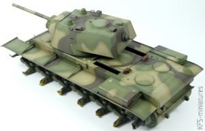 1/35 KV-1 Model 1941 Early - Tamiya - budowa cz.2