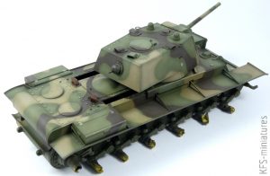 1/35 KV-1 Model 1941 Early - Tamiya - budowa cz.2