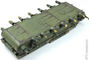 1/35 KV-1 Model 1941 Early - Tamiya - budowa cz.2