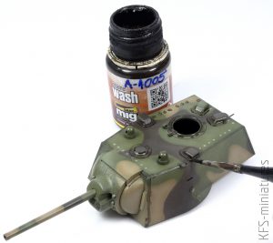 1/35 KV-1 Model 1941 Early - Tamiya - budowa cz.2