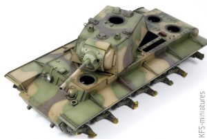 1/35 KV-1 Model 1941 Early - Tamiya - budowa cz.2