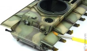 1/35 KV-1 Model 1941 Early - Tamiya - budowa cz.2