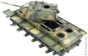 1/35 KV-1 Model 1941 Early - Tamiya - budowa cz.2