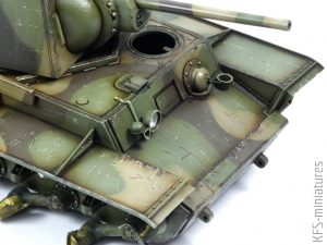 1/35 KV-1 Model 1941 Early - Tamiya - budowa cz.2