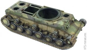 1/35 KV-1 Model 1941 Early - Tamiya - budowa cz.2