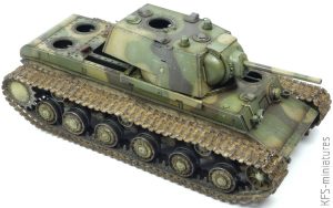 1/35 KV-1 Model 1941 Early - Tamiya - budowa cz.2