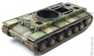 1/35 KV-1 Model 1941 Early - Tamiya - budowa cz.2