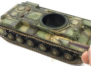 1/35 KV-1 Model 1941 Early - Tamiya - budowa cz.2