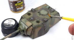 1/35 KV-1 Model 1941 Early - Tamiya - budowa cz.2