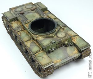 1/35 KV-1 Model 1941 Early - Tamiya - budowa cz.2