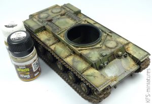 1/35 KV-1 Model 1941 Early - Tamiya - budowa cz.2