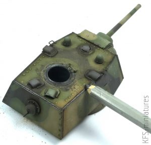 1/35 KV-1 Model 1941 Early - Tamiya - budowa cz.2