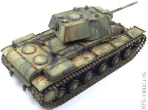 1/35 KV-1 Model 1941 Early - Tamiya - budowa cz.2