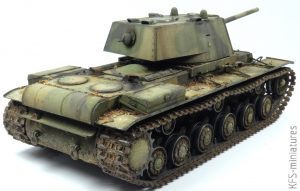 1/35 KV-1 Model 1941 Early - Tamiya - budowa cz.2