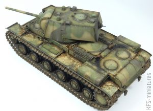 1/35 KV-1 Model 1941 Early - Tamiya - budowa cz.2