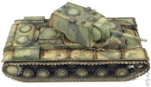 1/35 KV-1 Model 1941 Early - Tamiya - budowa cz.2