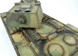 1/35 KV-1 Model 1941 Early - Tamiya - budowa cz.2