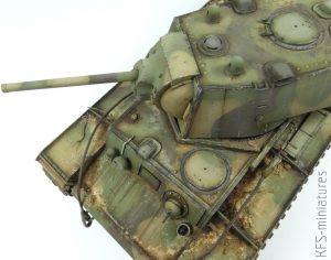 1/35 KV-1 Model 1941 Early - Tamiya - budowa cz.2