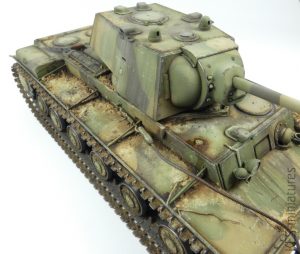 1/35 KV-1 Model 1941 Early - Tamiya - budowa cz.2