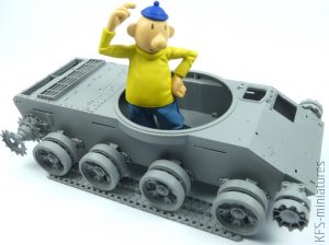 1/35 ZSU-57-2 - Hobby 2000 - Budowa cz.1