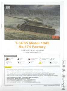 1/35 T-34-85 Model 1945 - Rye Field Model