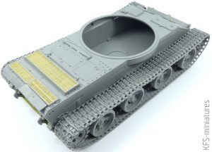 1/35 ZSU-57-2 - Hobby 2000 - Budowa cz.1