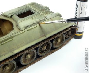 1/35 T-34/85 Model 1945 - Rye Field Model - Malowanie