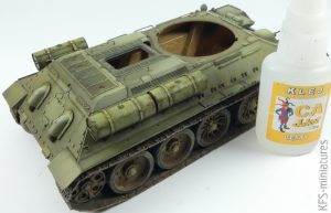 1/35 T-34/85 Model 1945 - Rye Field Model - Malowanie