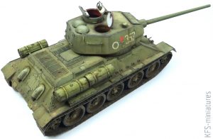 1/35 T-34/85 Model 1945 - Rye Field Model - Malowanie