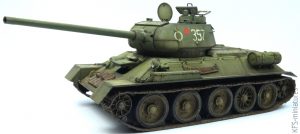 1/35 T-34/85 Model 1945 - Rye Field Model - Malowanie