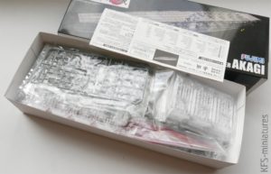 1/700 Japanese Navy Aircraft Carrier Akagi -  Fujimi