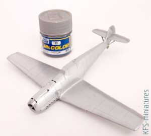 1/72 Bf 109E-4 - Special Hobby - Budowa cz.2