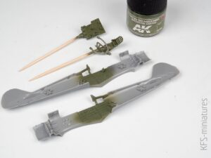 1/72 Ki 84 Hayate - Budowa