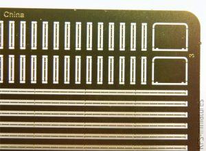 1/350 IJN Metal Bracing of Linoleum - Warship Deck Bracing - Rainbow model