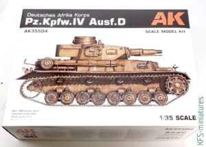 1/35 DAK Pz.Kpfw.IV Ausf.D - AK Interactive