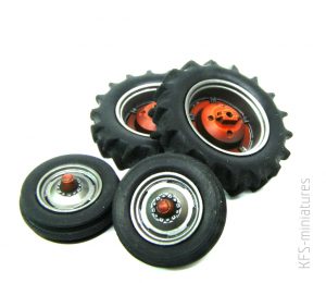 1/35 Resin wheels for tractor Case VAI - LZ Models