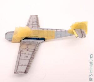 1/72 Bf 109E-4 - Special Hobby - Budowa cz.2