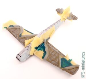 1/72 Bf 109E-4 - Special Hobby - Budowa cz.2