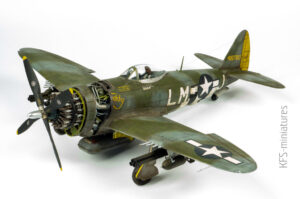 1/48 P-47D-25RE Thunderbolt - Budowa
