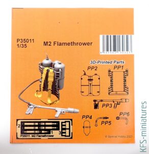 1/35 M2 Flamethrower - Special Hobby