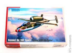 1/72 Heinkel He 162 Spatz - Budowa cz.2