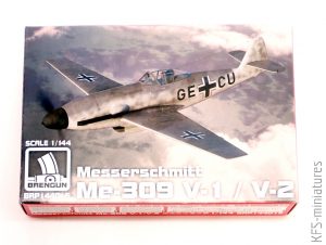 1/144 Messerschmitt Me-309 V-1/V-2 - Brengun