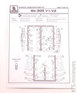 1/144 Messerschmitt Me-309 V-1/V-2 - Brengun