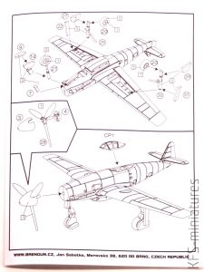 1/144 Messerschmitt Me-309 V-1/V-2 - Brengun