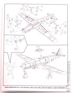 1/144 Messerschmitt Me-309 V-1/V-2 - Brengun