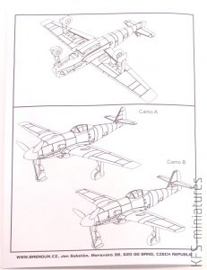 1/144 Messerschmitt Me-309 V-1/V-2 - Brengun