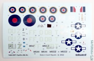 1/72 Spitfire Mk.IXc - Weekend - Eduard