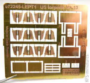 1/72 US Torpedo Mk. 13 - Eduard